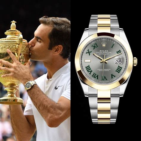 roger federer rolex watch wimbledon 2017|roger federer goat watch.